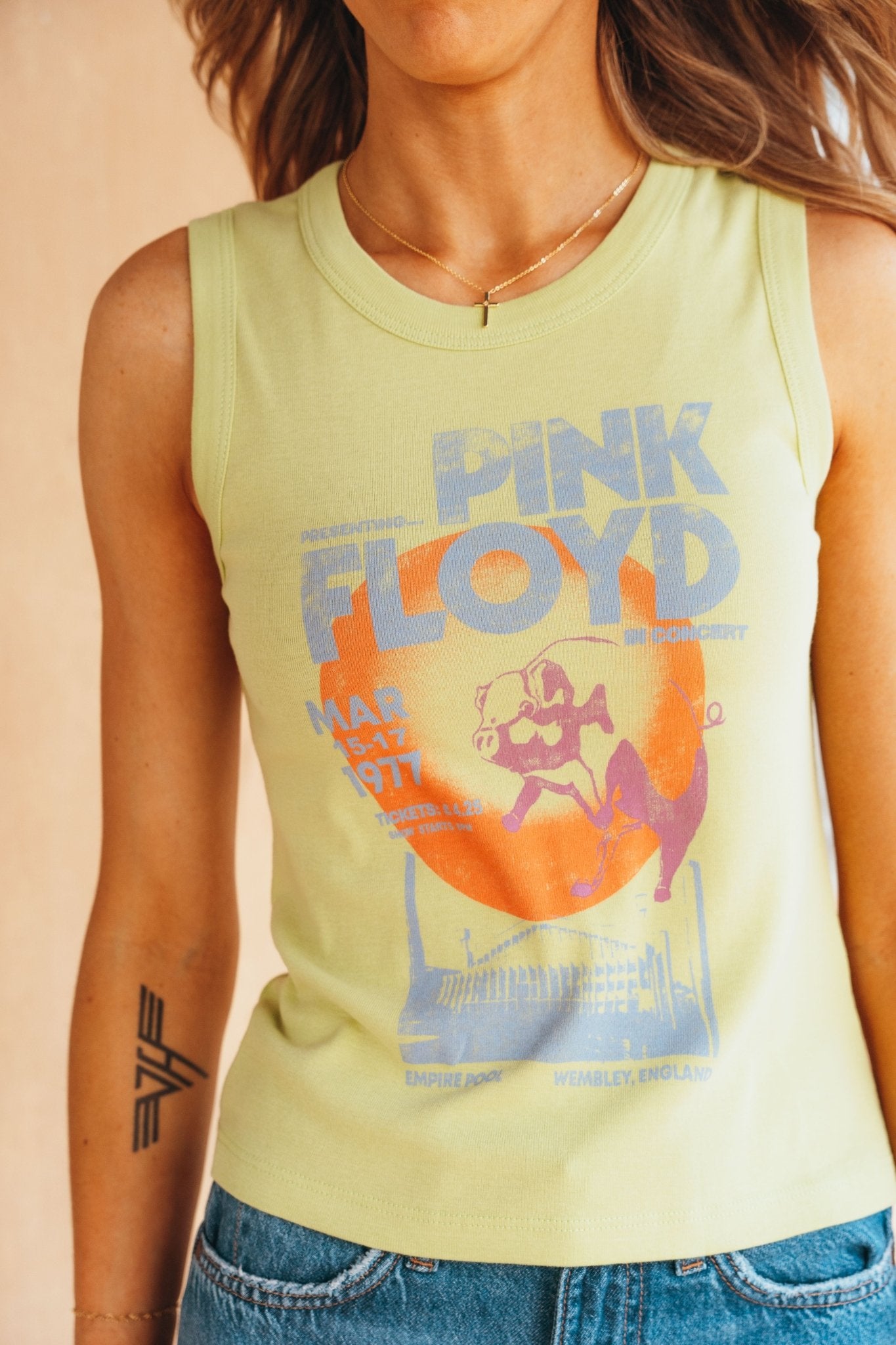 Pink Floyd Empire Pool '77 Tank - Southern Soule Designs