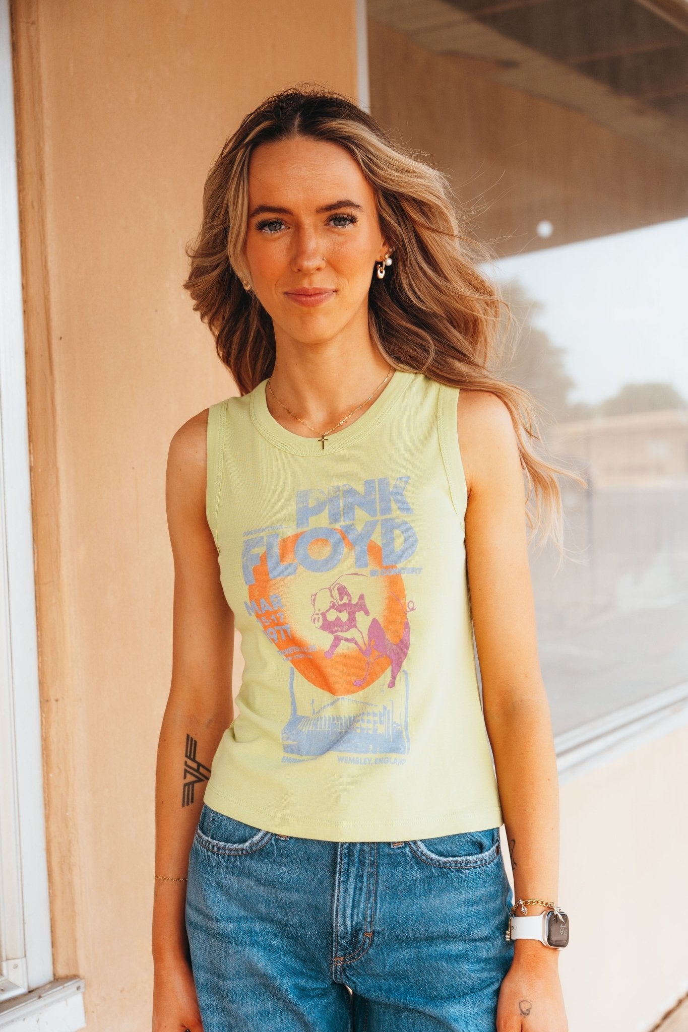 Pink Floyd Empire Pool '77 Tank - Southern Soule Designs