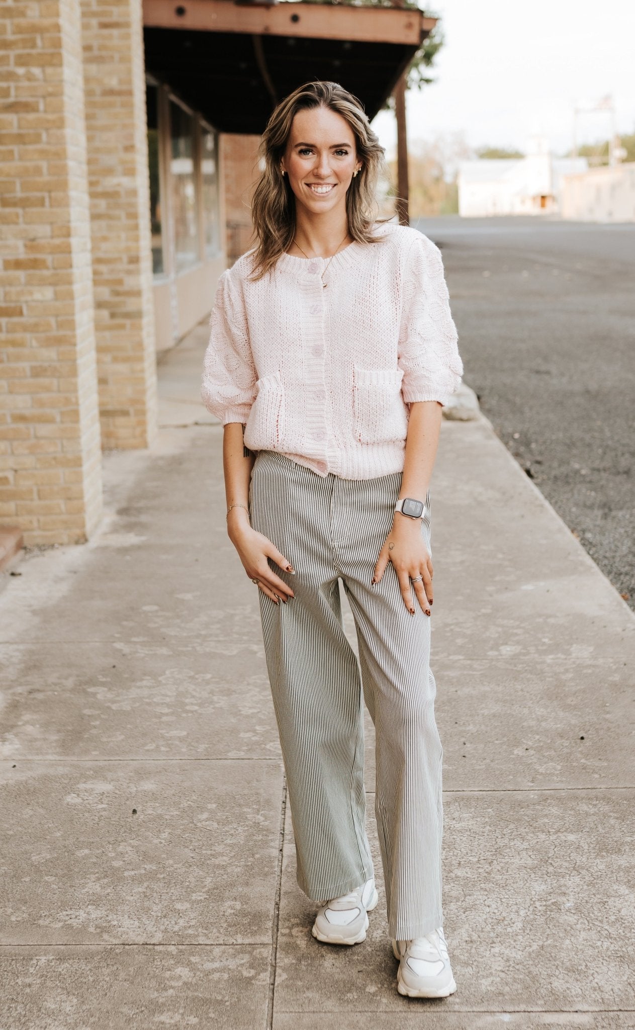 Pink Lobster Knit Cardigan BRW3743 - Southern Soule Designs