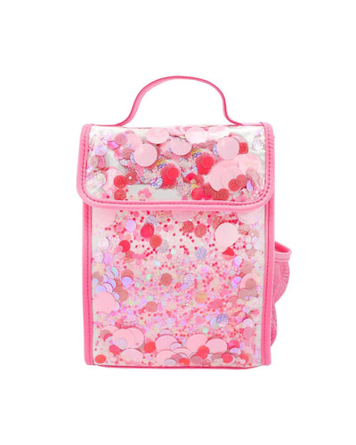 Pink Party Confetti Insulated Lunchbox - Southern Soule Designs