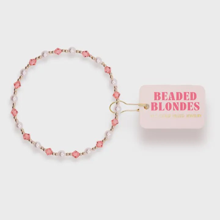 Pink Pearl June Bracelet - Southern Soule Designs