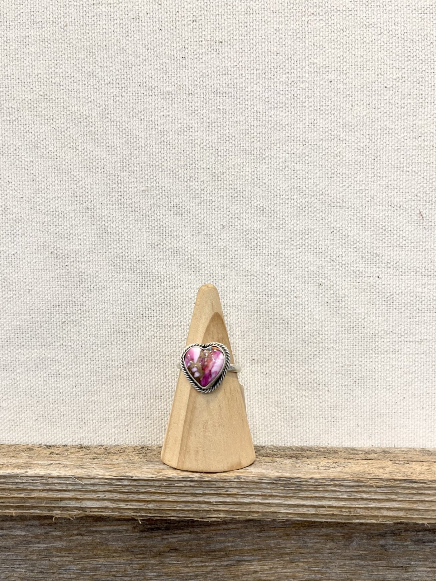 Pink Stone Heart Ring - Southern Soule Designs