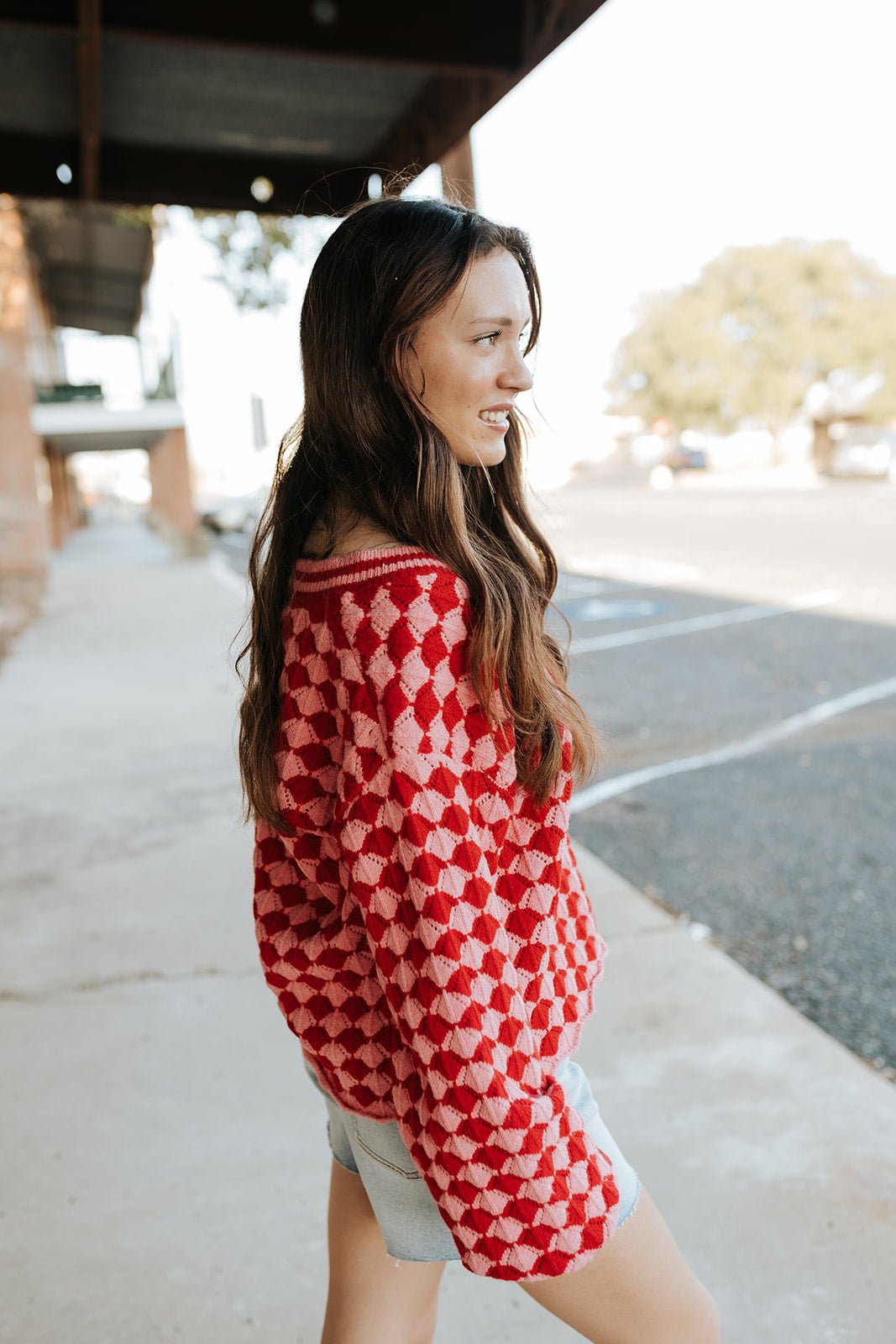 Pink/Red Fantasia Cardigan 3210EK - Southern Soule Designs