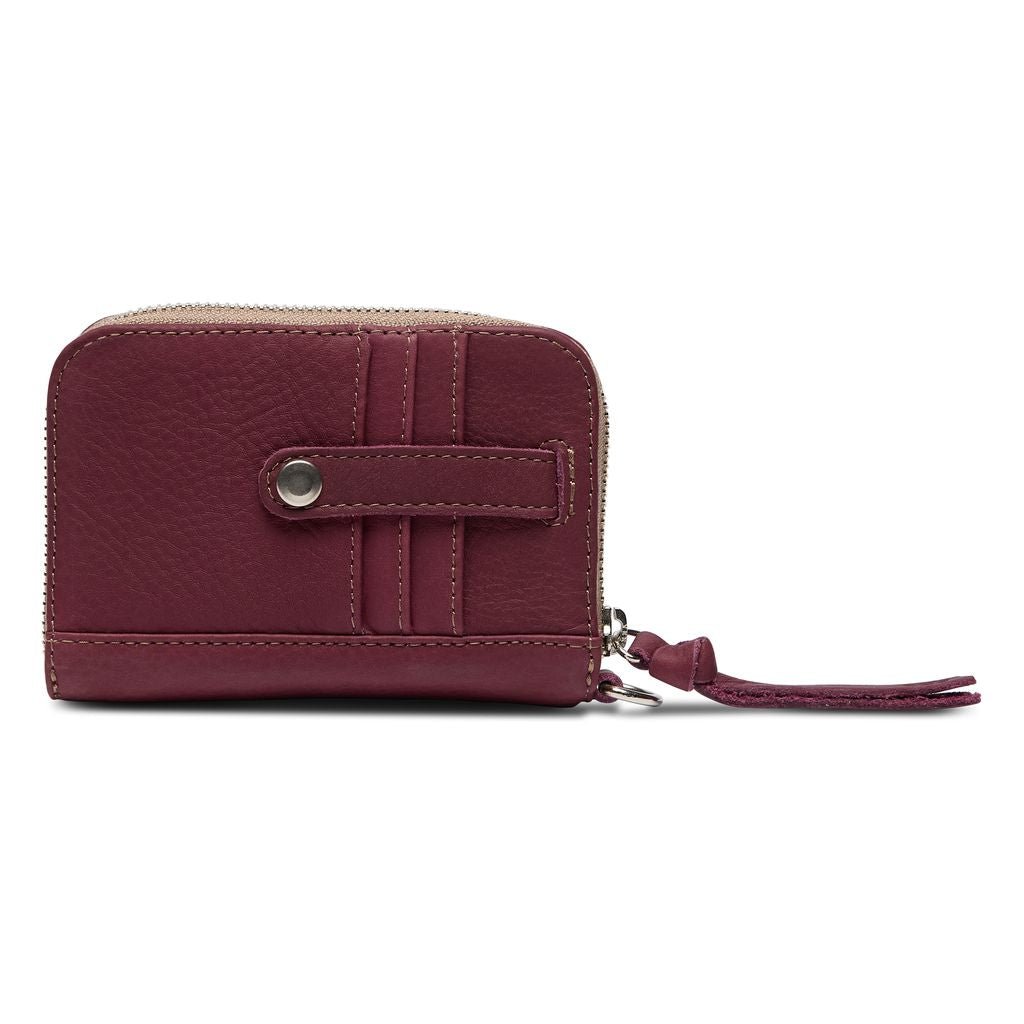 Plum Zippy Wallet - Southern Soule Designs