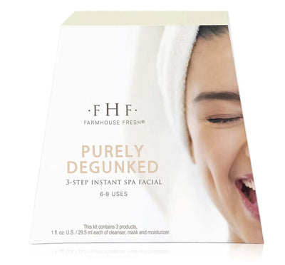 Purely Degunked 3 Step Instant Spa Facial - Southern Soule Designs