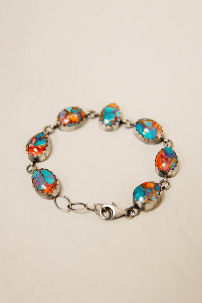 Purple Mohave Link Bracelet - Southern Soule Designs