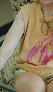 Purple Out West Graphic Tee - Southern Soule Designs