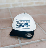 Put It On the Ranch Account Canvas Cap - Southern Soule Designs