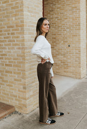 Python Audrey Wide Leg Jean - Southern Soule Designs