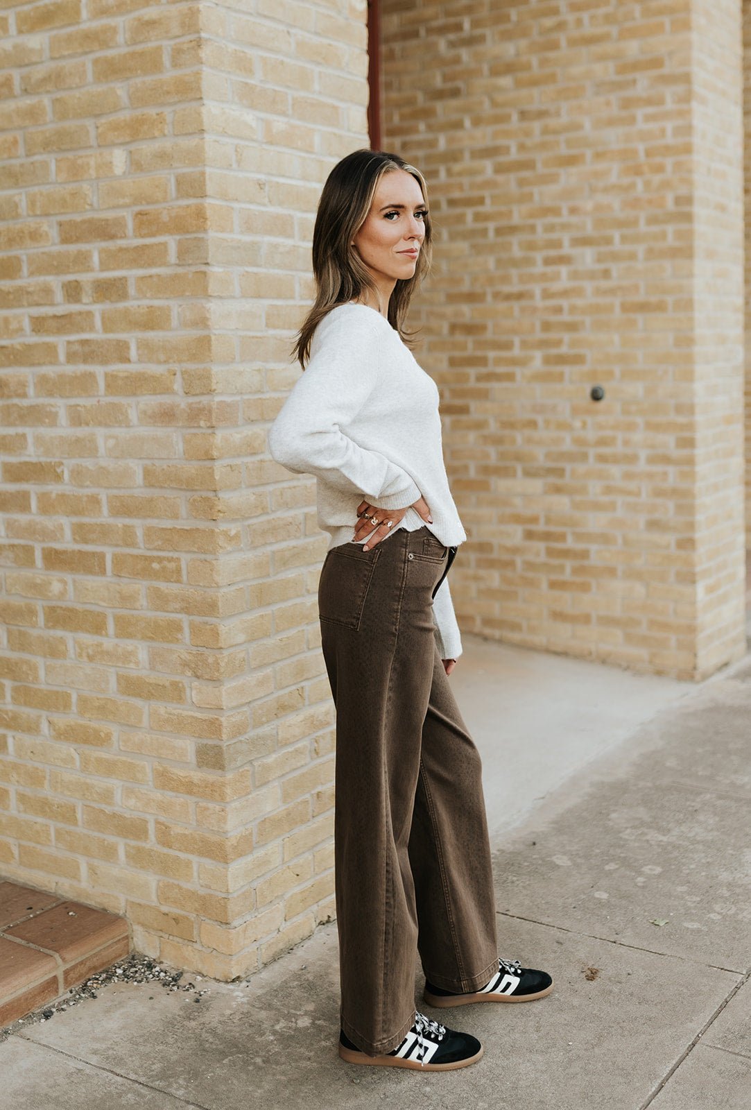 Python Audrey Wide Leg Jean - Southern Soule Designs