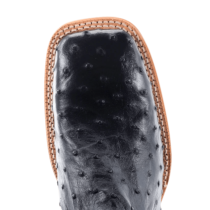 R. Watson Black Full Quill Ostrich Boot RW4507 - 2 - Southern Soule Designs