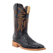 R. Watson Black Full Quill Ostrich Boot RW4507 - 2 - Southern Soule Designs