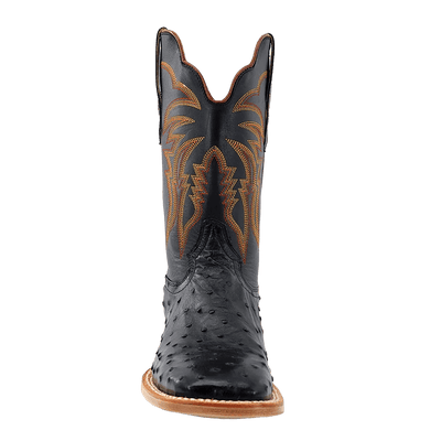 R. Watson Black Full Quill Ostrich Boot RW4507 - 2 - Southern Soule Designs