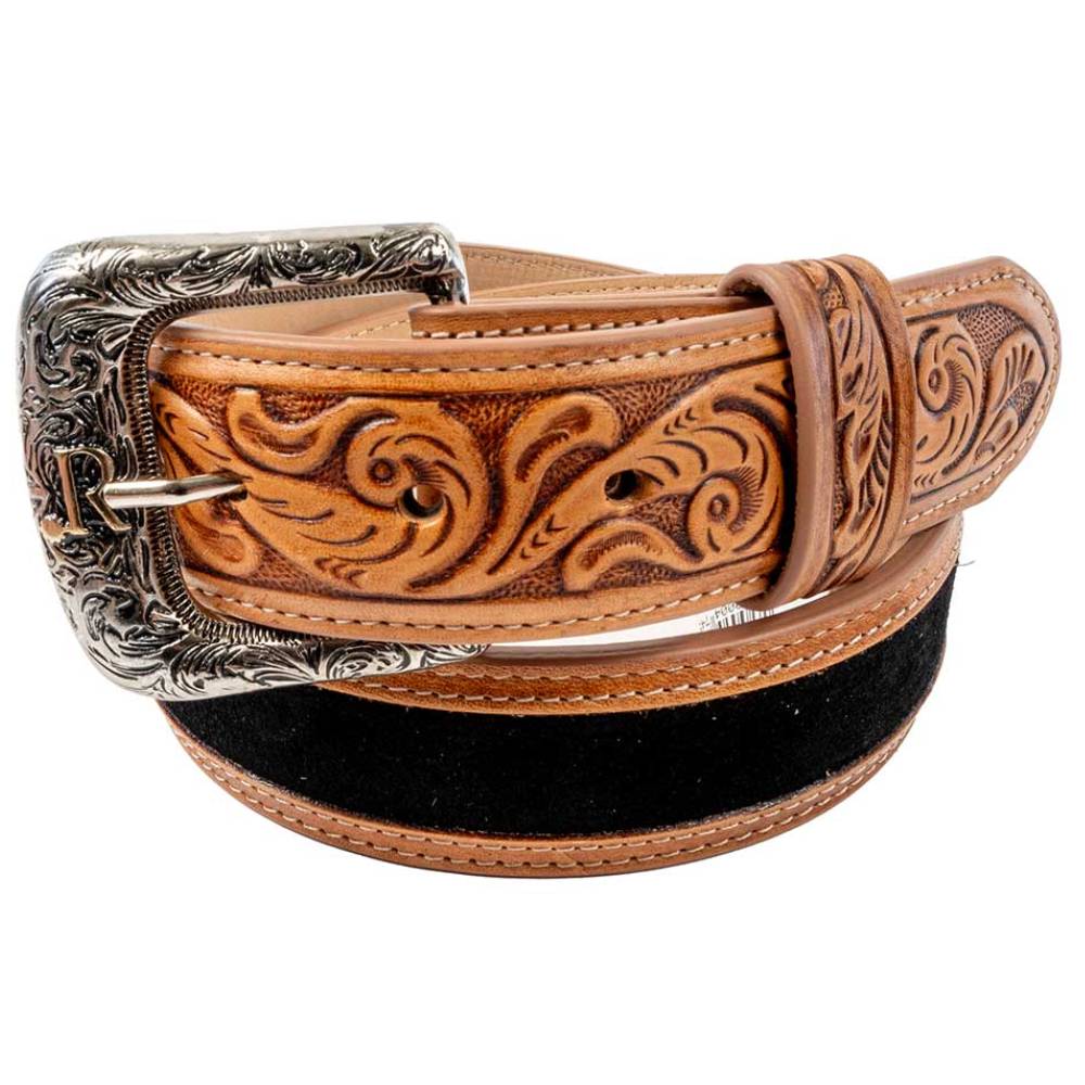 R. Watson Black Roughout Underlay Belt RWB2317 - Southern Soule Designs