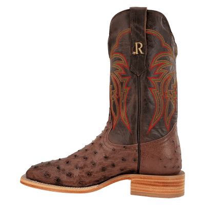 R. Watson Tobac Full Quill Ostrich Boots RW4508 - 2 - Southern Soule Designs