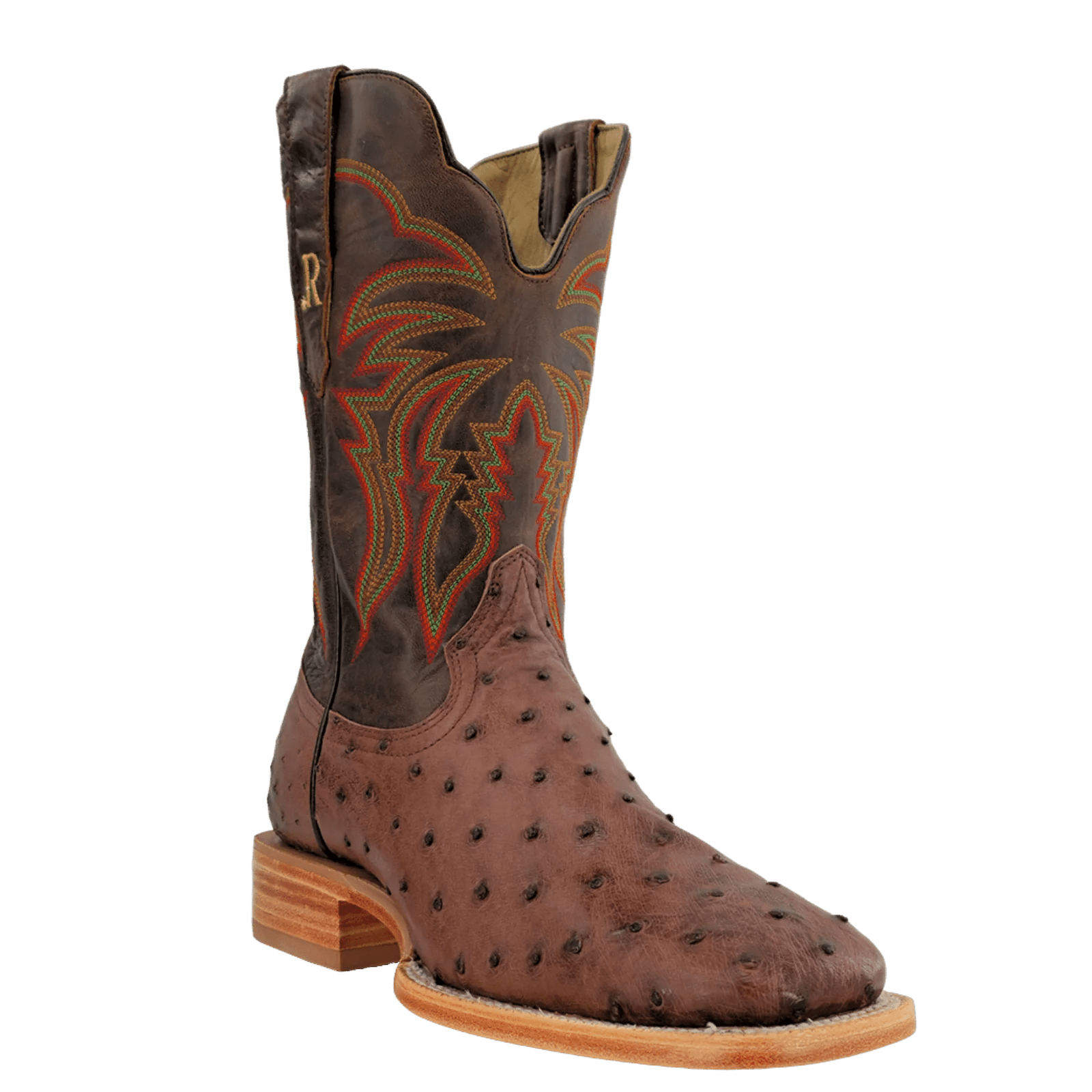 R. Watson Tobac Full Quill Ostrich Boots RW4508 - 2 - Southern Soule Designs
