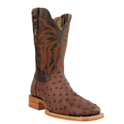 R. Watson Tobac Full Quill Ostrich Boots RW4508 - 2 - Southern Soule Designs