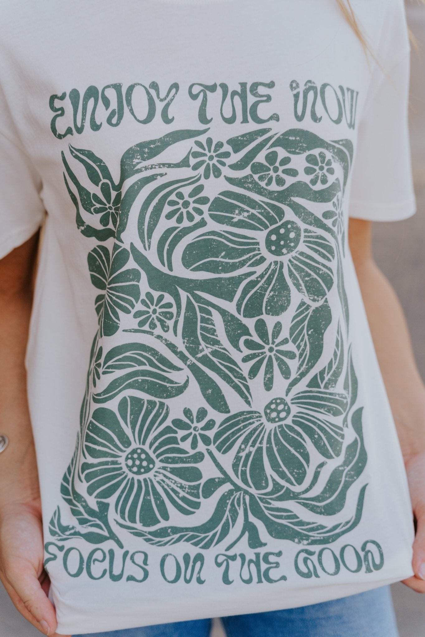 Radiate Boyfriend Tee Sea Salt GT253163S - Southern Soule Designs