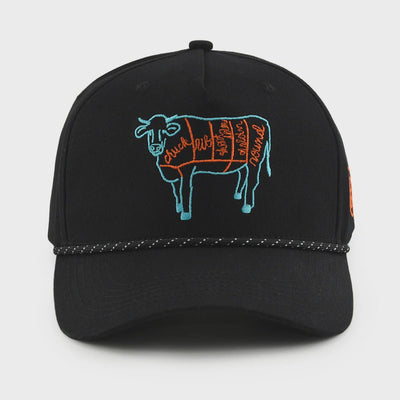 Raised by Coyotes Beef Cuts Hat - Southern Soule Designs
