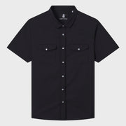 Raised by Coyotes Black Pearl Snap Shirt - Southern Soule Designs