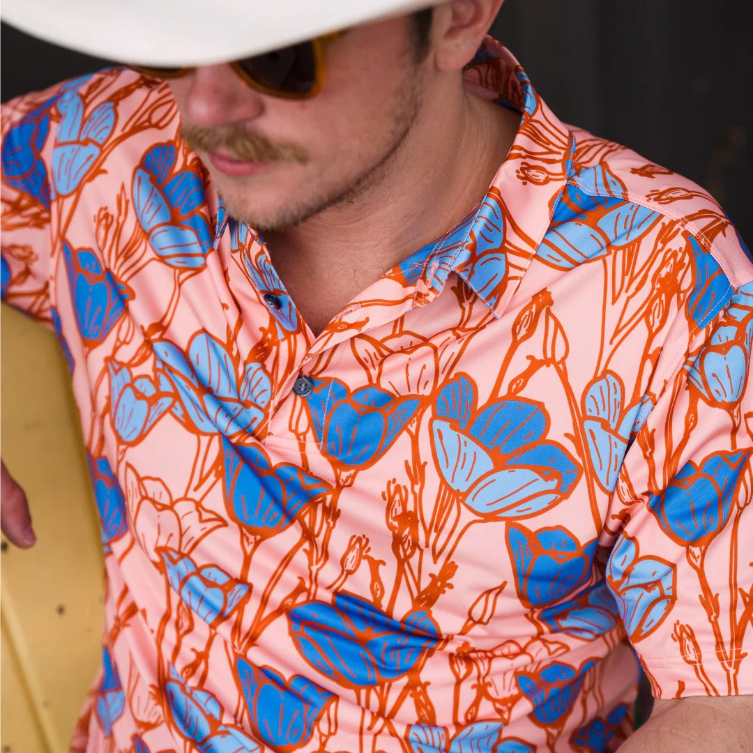 Raised By Coyotes Bluebell Polo - Southern Soule Designs