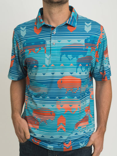 Raised by Coyotes Caprock Buffalo Polo - Southern Soule Designs