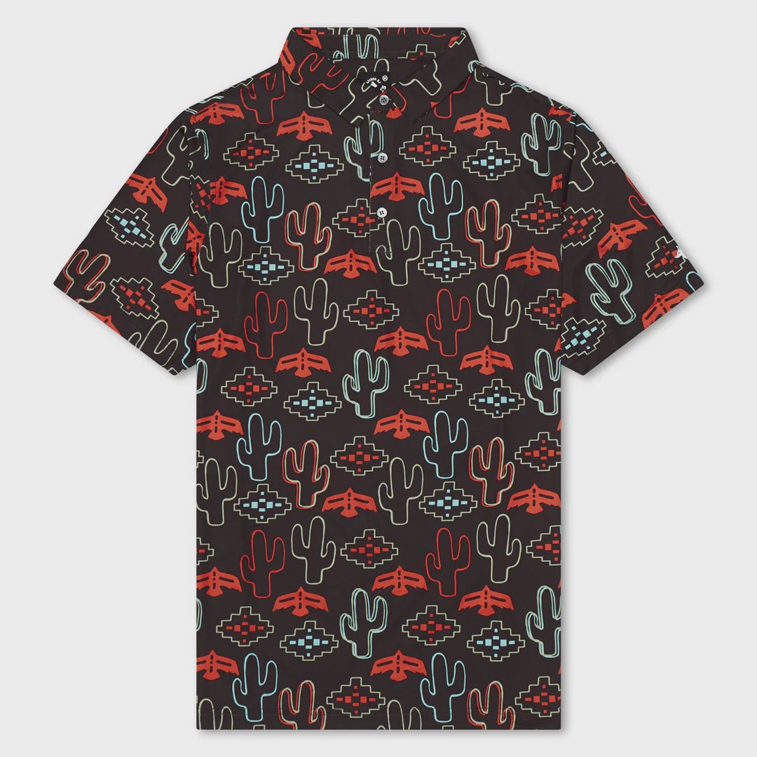 Raised by Coyotes Desert Cactus Nights Polo - Southern Soule Designs