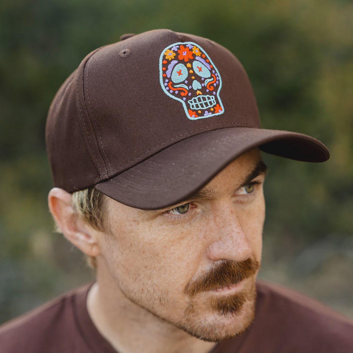 Raised by Coyotes La Calavera Hat - Southern Soule Designs