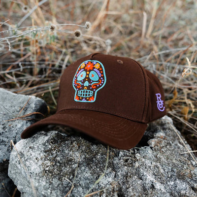 Raised by Coyotes La Calavera Hat - Southern Soule Designs