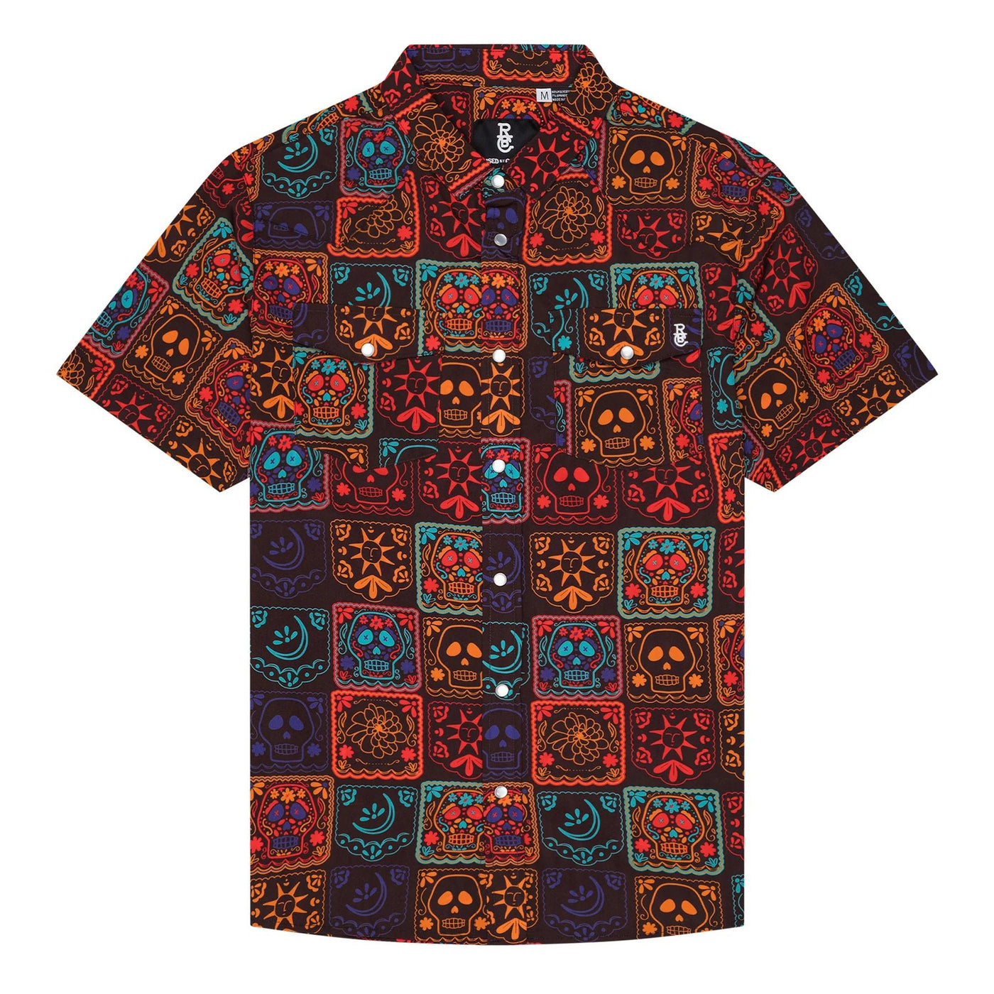 Raised by Coyotes La Calavera Polo - Southern Soule Designs