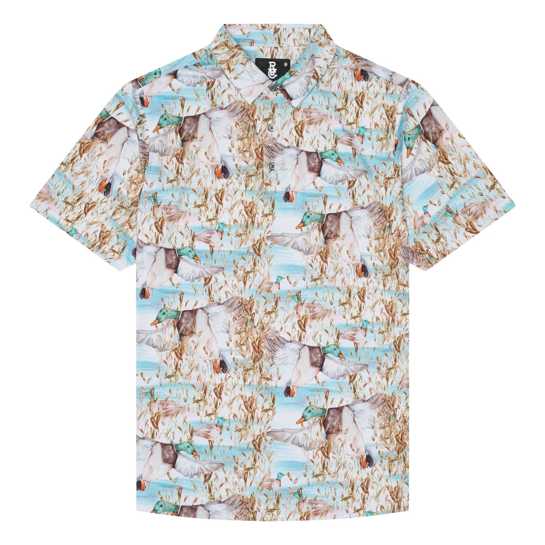 Raised by Coyotes Mallard Duck Polo - Southern Soule Designs