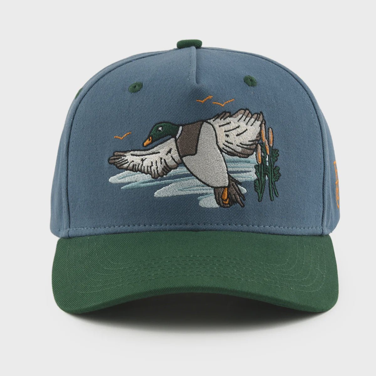 Raised by Coyotes Mallard Snapback Hat - Southern Soule Designs