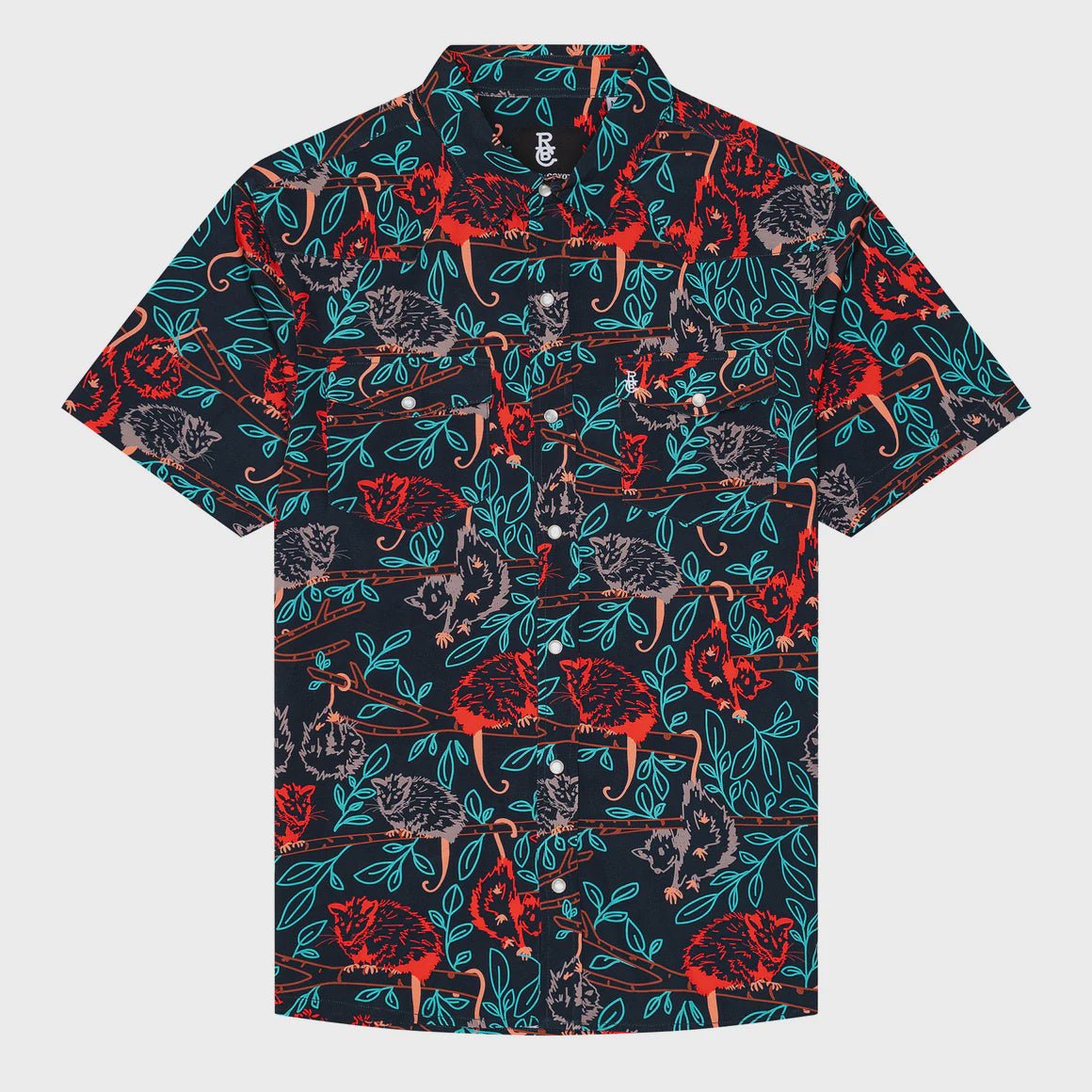 Raised by Coyotes Possum Kingdom Pearl Snap Shirt - Southern Soule Designs