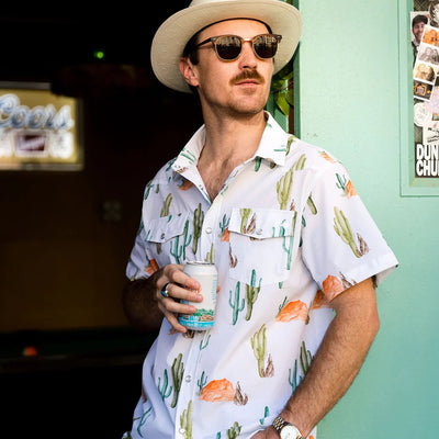 Raised by Coyotes Saguaro Howler Pearl Snap - Southern Soule Designs