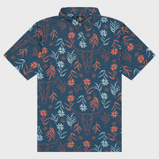 Raised by Coyotes Skulls and Daisies Polo - Southern Soule Designs