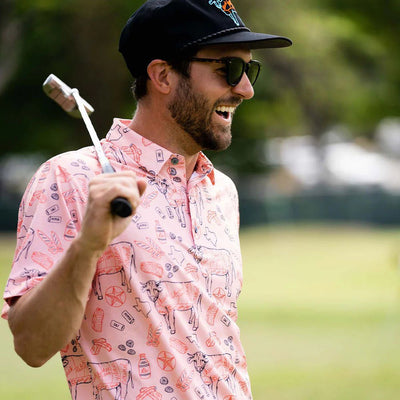 Raised by Coyotes Texas BBQ Polo - Southern Soule Designs