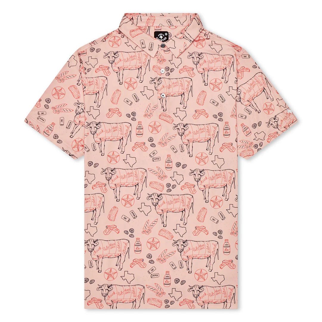 Raised by Coyotes Texas BBQ Polo - Southern Soule Designs