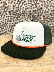 Raised by Coyotes Texas Wedge Hat - Southern Soule Designs