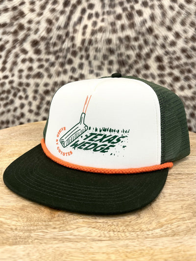 Raised by Coyotes Texas Wedge Hat - Southern Soule Designs