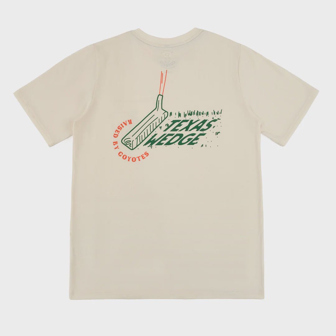 Raised by Coyotes Texas Wedge T-Shirt - Southern Soule Designs