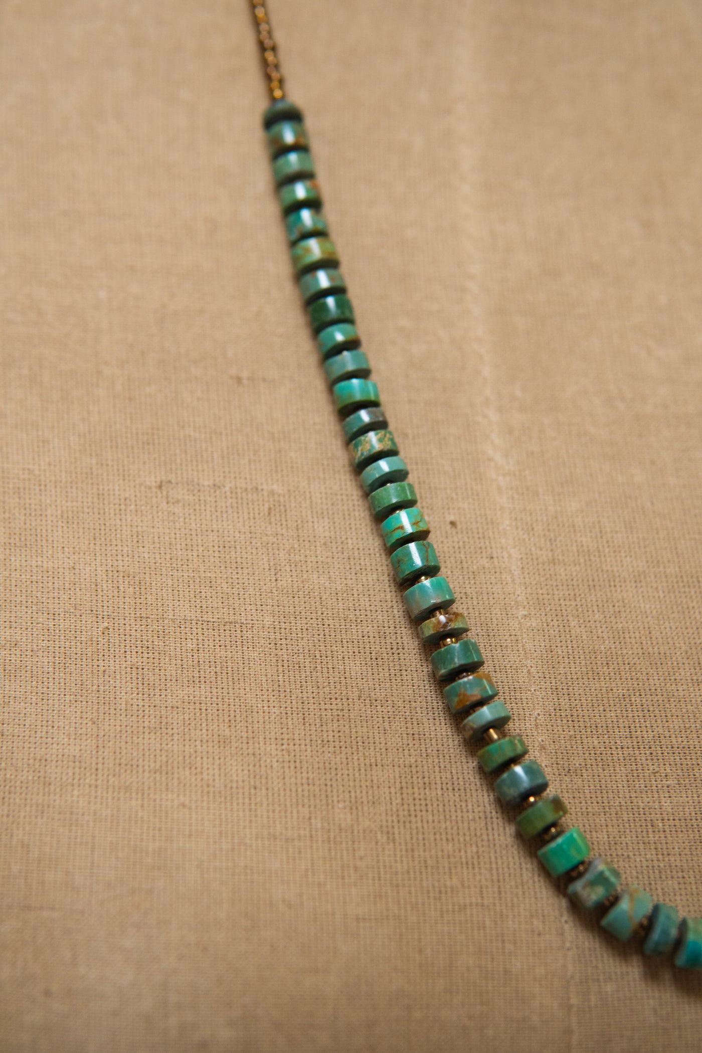 24" Real Turquoise Necklace