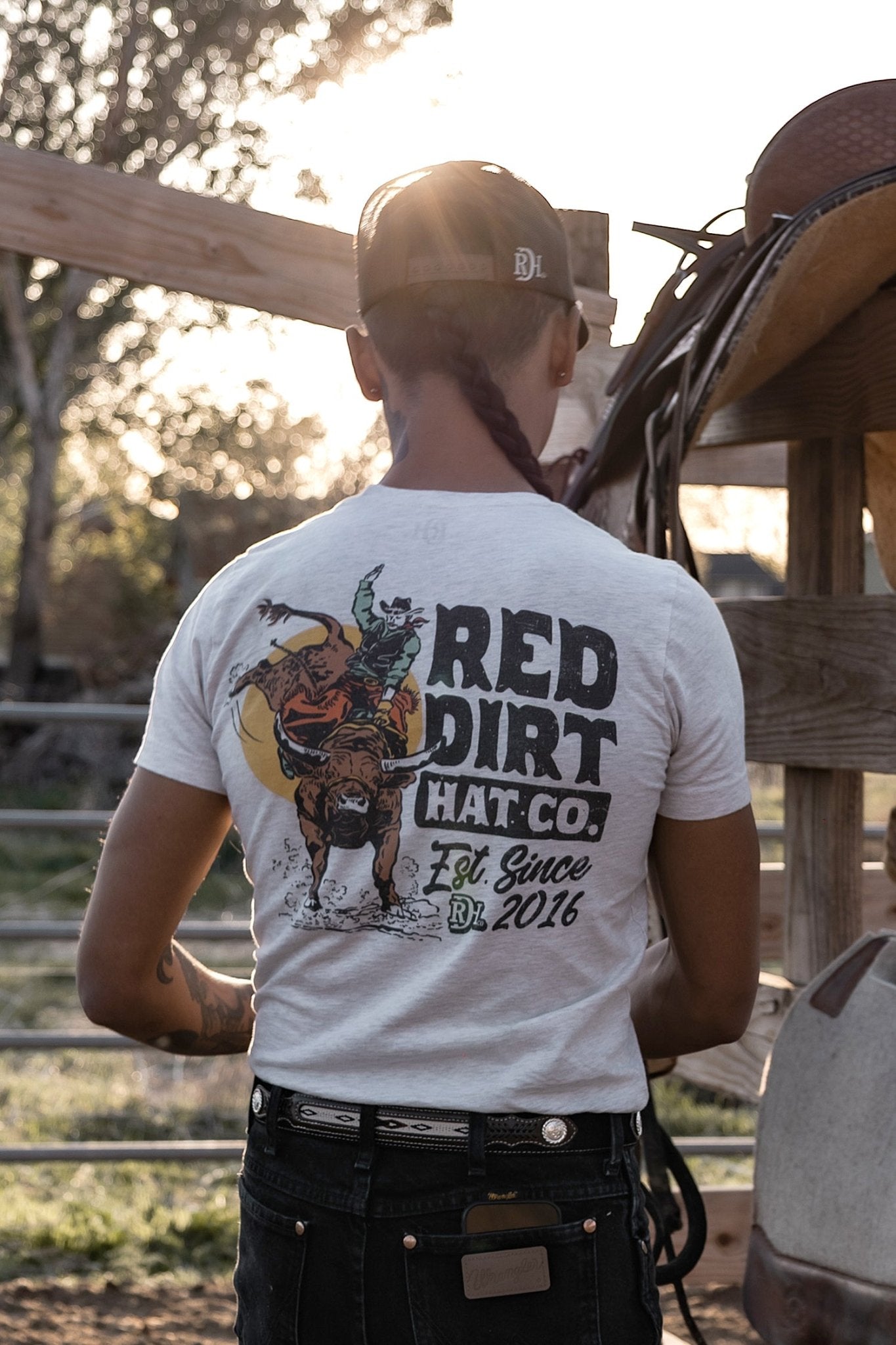 Red Dirt Money Bull Tee RDHC - T - 176 - Southern Soule Designs
