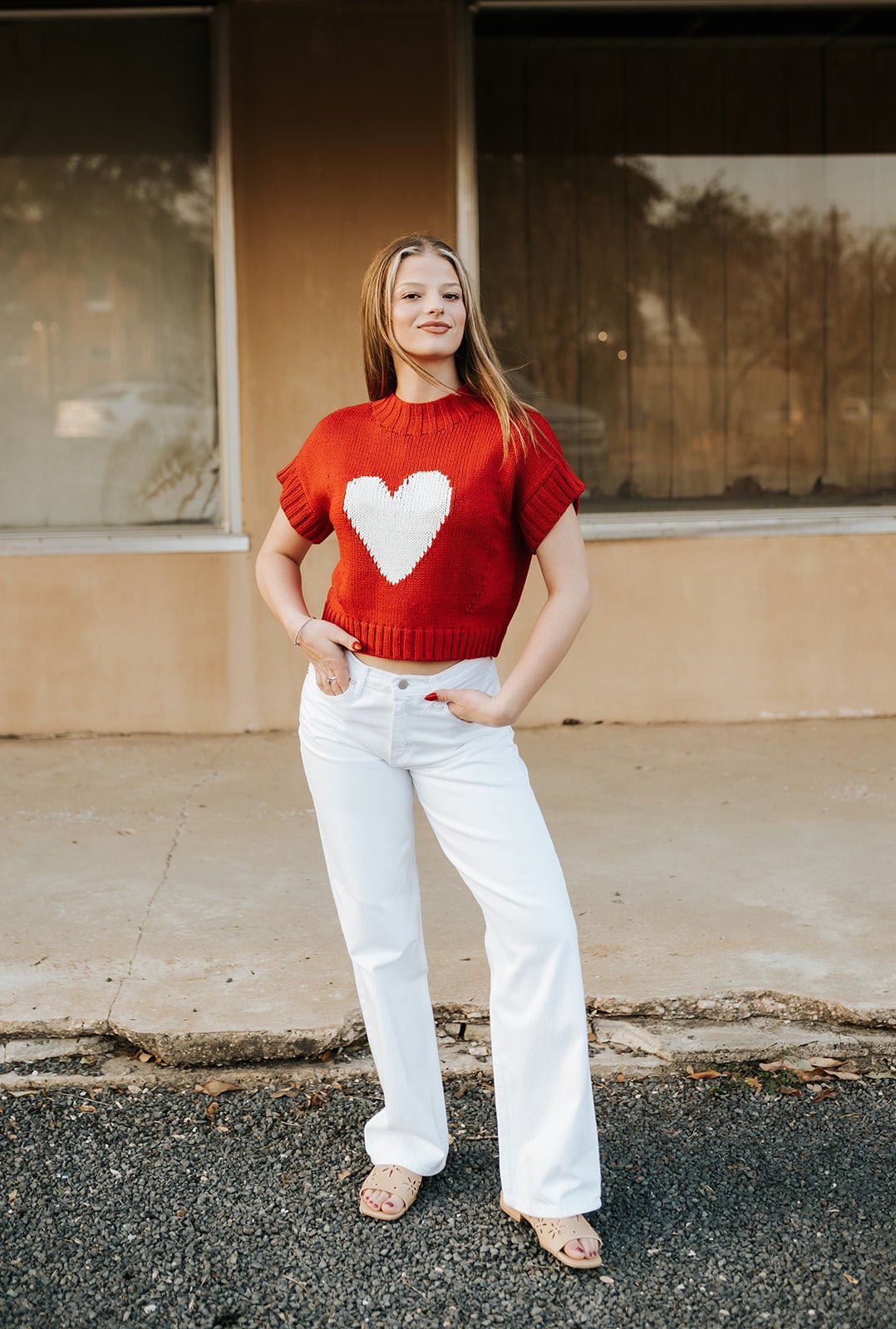Red Heart Knitted Top 3263FN - Southern Soule Designs