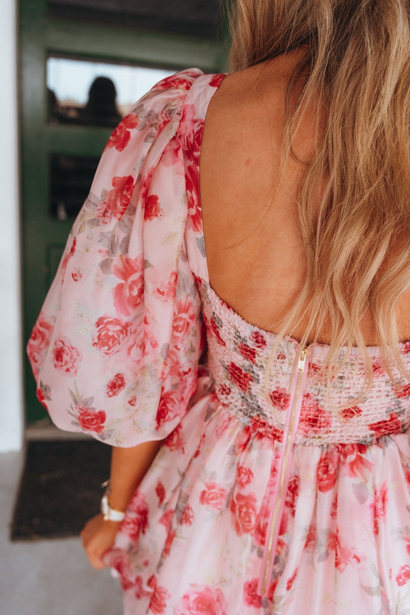 Red Leah Mini dress S1498D - Southern Soule Designs