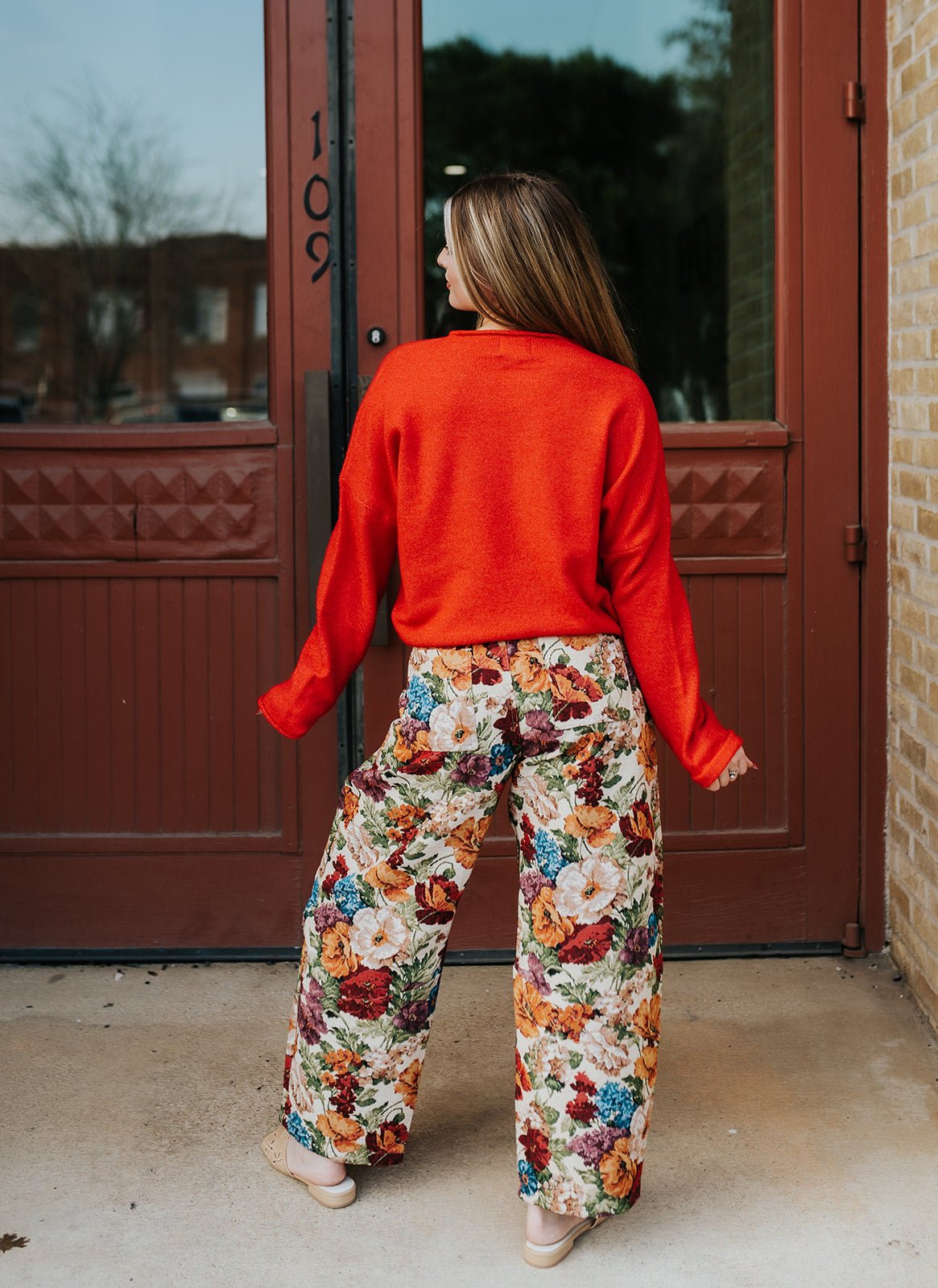 Red Lightweight Cardigan TBW237 - Southern Soule Designs