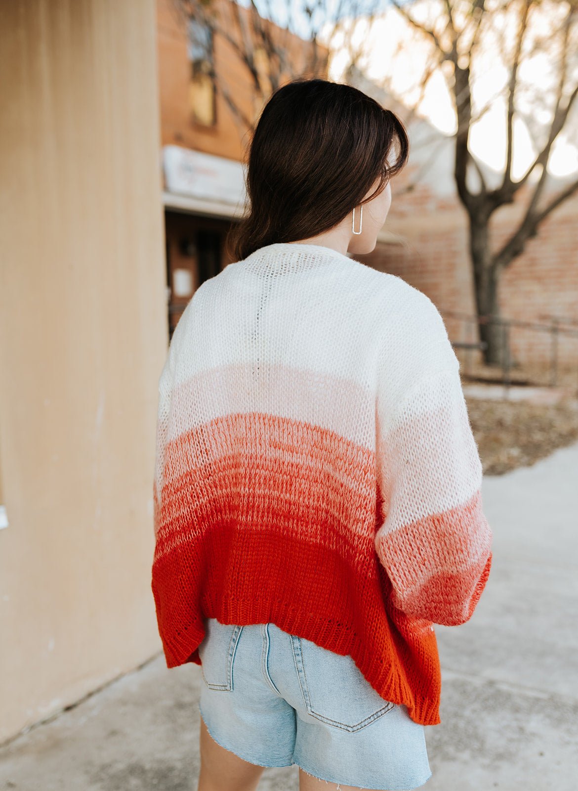 Red Ombre Cardigan - Southern Soule Designs