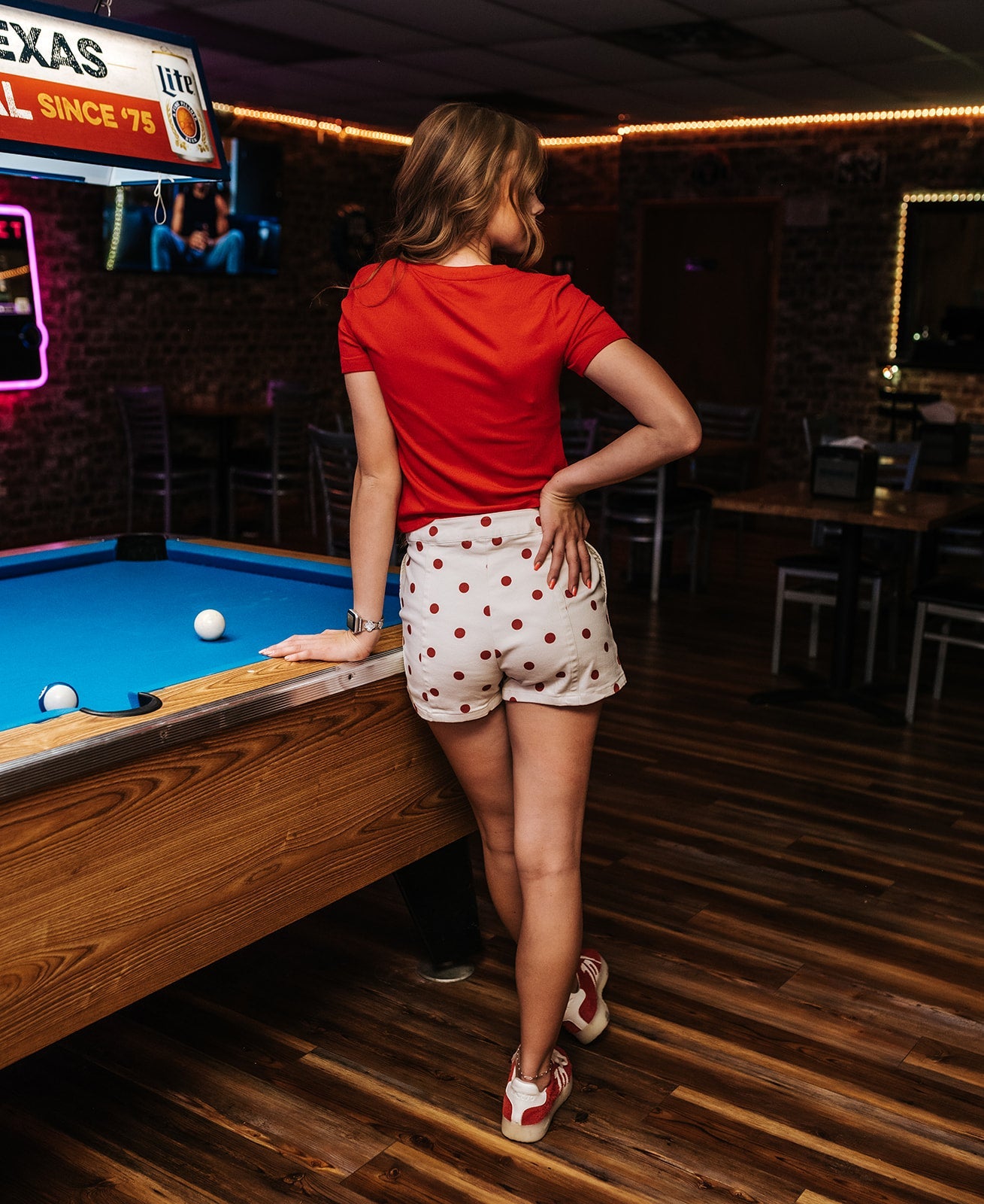 Red USA Cocktail Baby Tee MT21119 - Southern Soule Designs