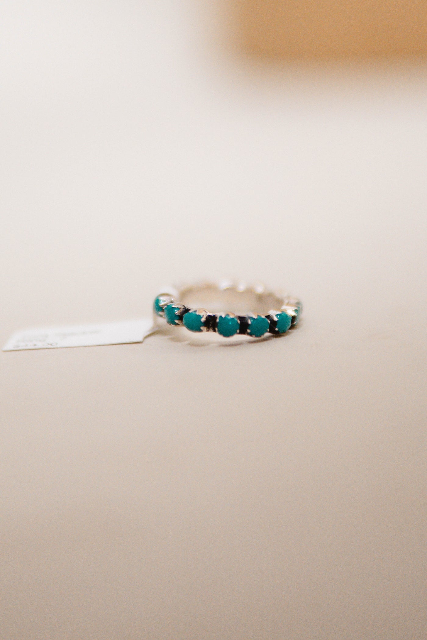Turq Stacker Ring