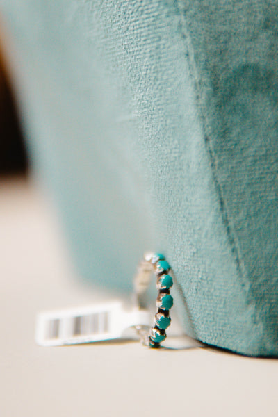 Turq Stacker Ring
