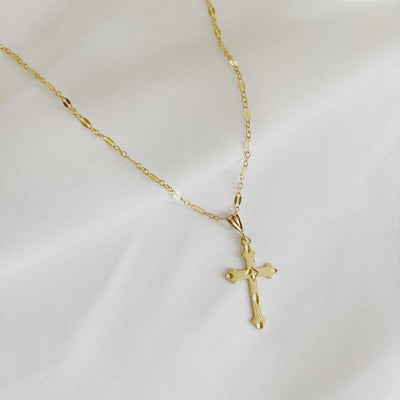 Risen Religious Cross Necklace - Southern Soule Designs